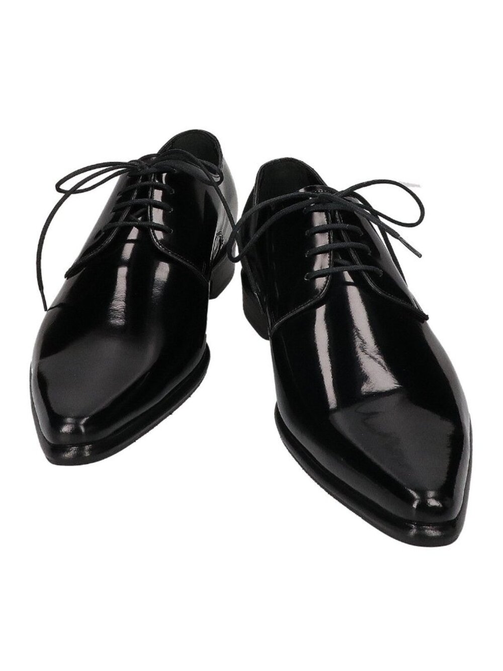 Dolce & Gabbana Patent Leather Lace-up Shoes